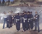 Edouard Manet The execution of Emperor Maximiliaan USA oil painting reproduction